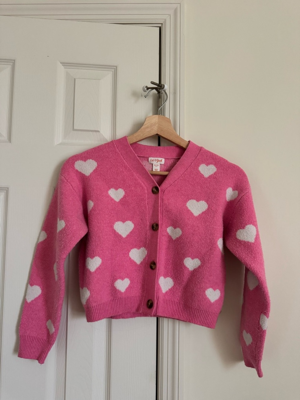💕PINK HEART CARDIGAN💕